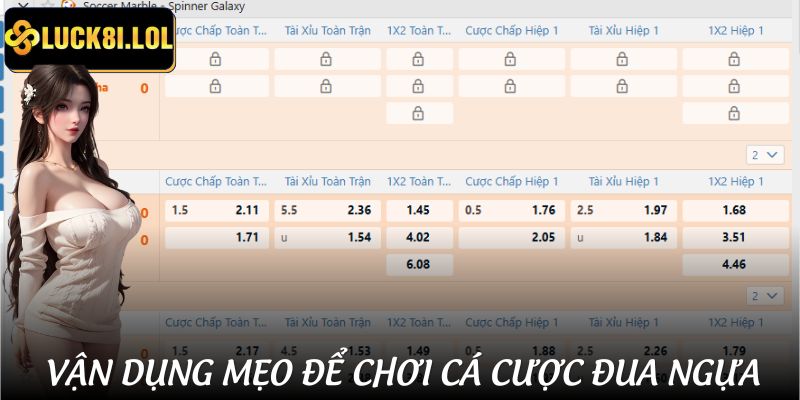 LUCK8 | Game Cá Cược Đua Ngựa - Kịch Tính Như Thật, Thắng Cực Nhanh 4 Vài thủ thuật dùng để đặt cược đua ngựa uy tín